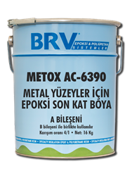 METOX AC 6390  Metal Yüzeyler İçin Epoksi Esaslı Son Kat Boya